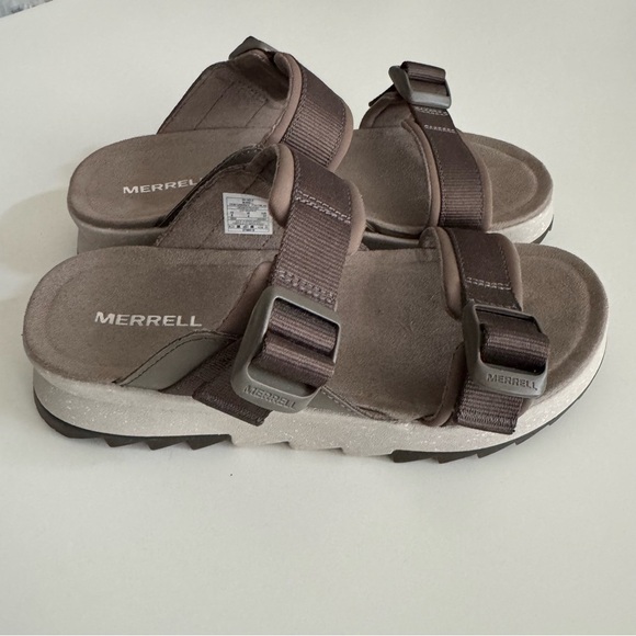 Merrell Alpine Cush Slide Sandals in Brindle Women’s size 6 - Picture 5 of 12